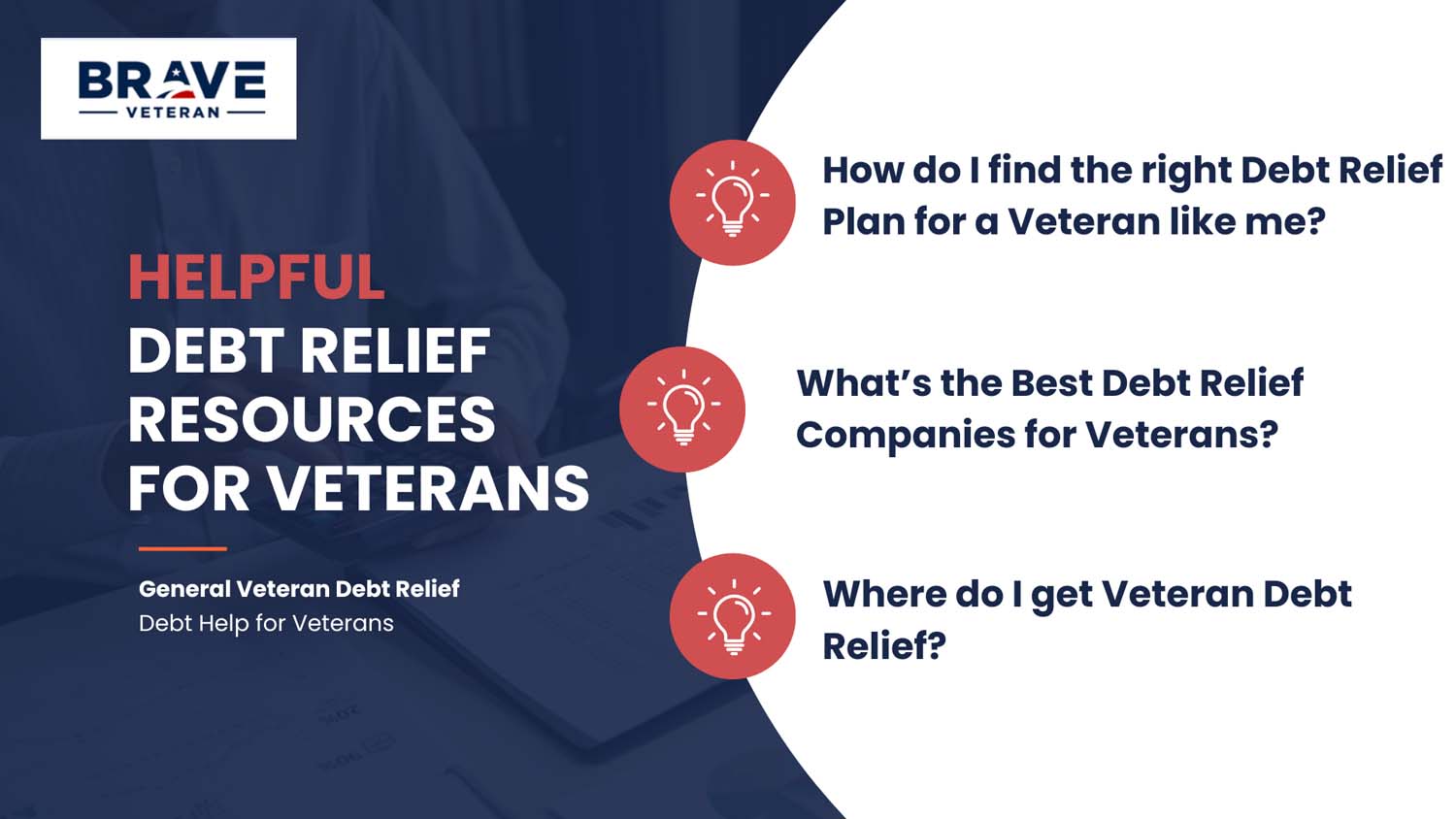 Helpful Debt Relief Resources for Veterans