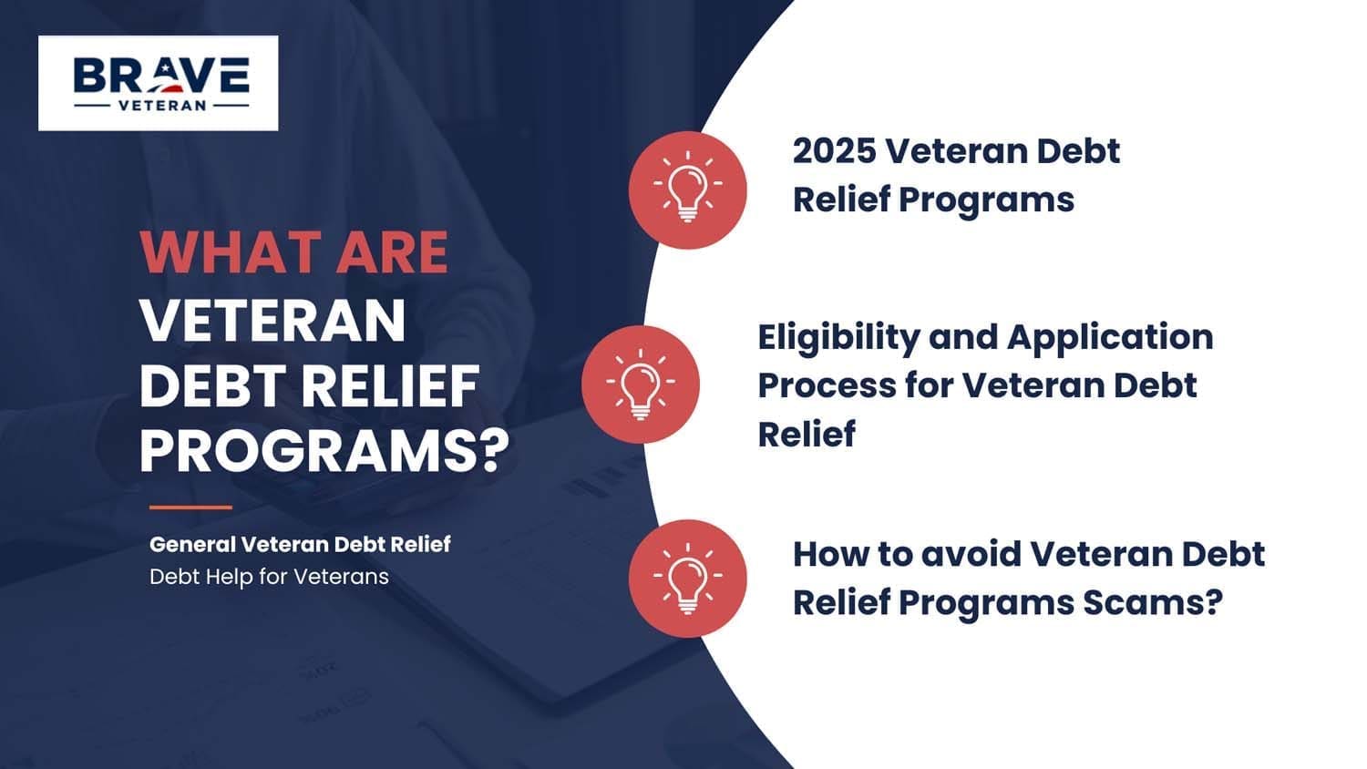 What are Veteran Debt Relief Programs?